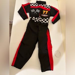 Race car driver toddler costume